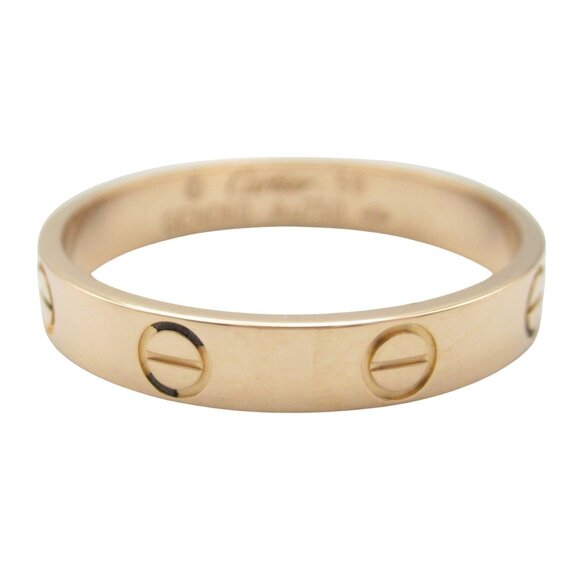 CARTIER 18k Rose Gold Love Ring - Picture 2 of 6